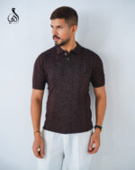 The Noble Texture Polo - Deep Chocolate - Image 4