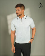The Executive Ivory White Polo - Image 4