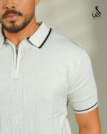 The Executive Ivory White Polo - Image 2